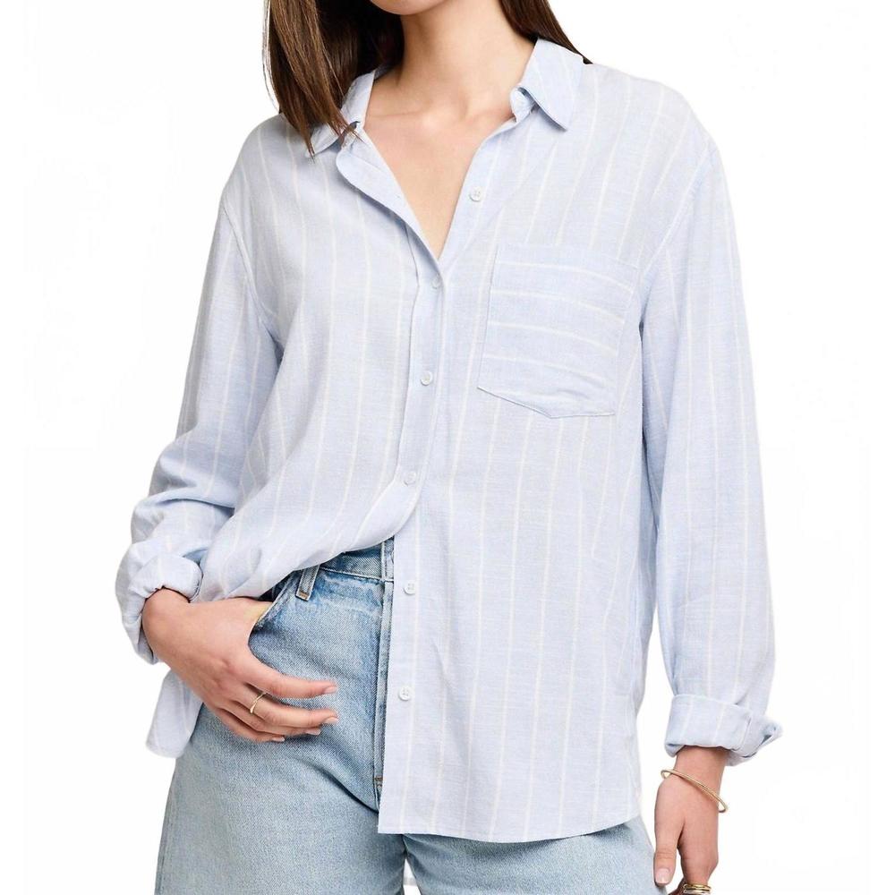 NEW GENTLE FAWN women's portia top in blue